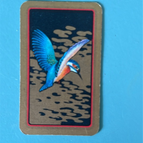 / Vintage Beautiful Patience, Elegant Bird-Themed Playing Cards - Picture 3 of 7